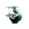 Service Caster 6 Inch Poly on Cast Iron Wheel Heavy Duty Top Plate Swivel Caster with Brake SCC SCC-55S625-PUR-GB-SLB - alternate 1